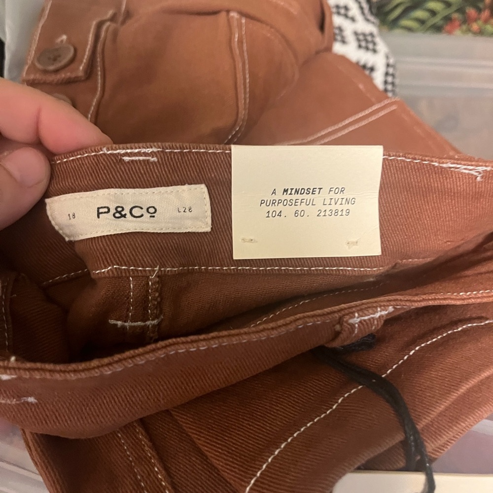 304 Service Fatigue Pants - Rust SIZ UK 18 - Picture 10 of 11